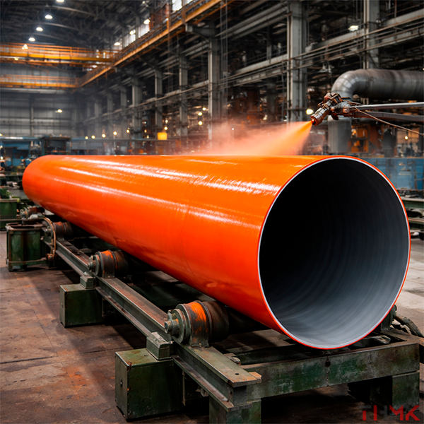 Наружная окраска труб